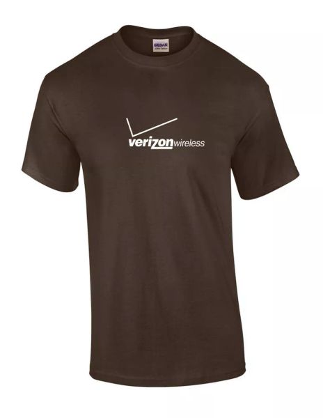 Verizon Wireless T-shirt Vintage LOGO Funny GEEK Phone Brown White Shirt S-5XL, White;black 
Verizon Wireless T-shirt Vintage LOGO Funny GEEK Phone Brown White Shirt S-5XL, White;black