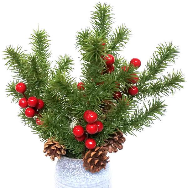 decorative simulation needle flower arrangement increasing five fork red fruit oil pine branch
decorative simulation needle flower arrangement increasing five fork red fruit oil pine branch