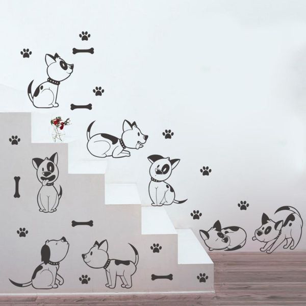 window stickers puppy with bone wall mural cartoon children's room bedroom study living cupboard sticker
window stickers puppy with bone wall mural cartoon children's room bedroom study living cupboard sticker
