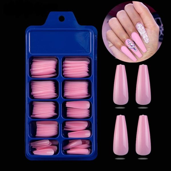 false nails 100pcs candy color nail tips press on full cover matte acrylic ballerina fake tip manicure extension tools, Red;gold
false nails 100pcs candy color nail tips press on full cover matte acrylic ballerina fake tip manicure extension tools, Red;gold