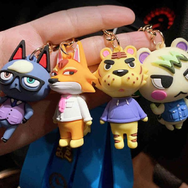 2021 new japan animal crossing silica gel keychains fashion game animal crossing pendant keyring cartoon animal switch keychain, Silver
2021 new japan animal crossing silica gel keychains fashion game animal crossing pendant keyring cartoon animal switch keychain, Silver