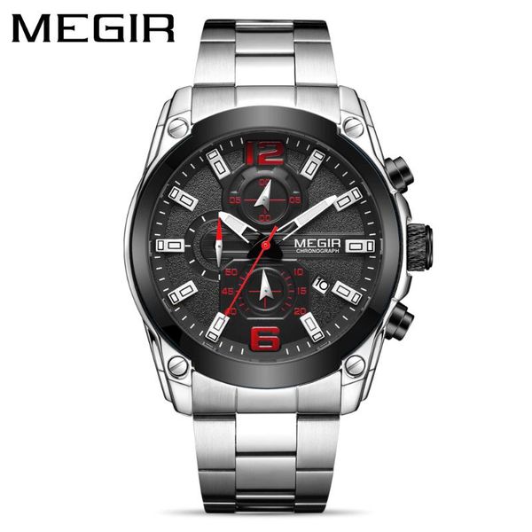 wristwatches megir 2021 sports mens watches waterproof business chronograph military wristwatch man clock hour reloj hombre, Slivery;brown
wristwatches megir 2021 sports mens watches waterproof business chronograph military wristwatch man clock hour reloj hombre, Slivery;brown