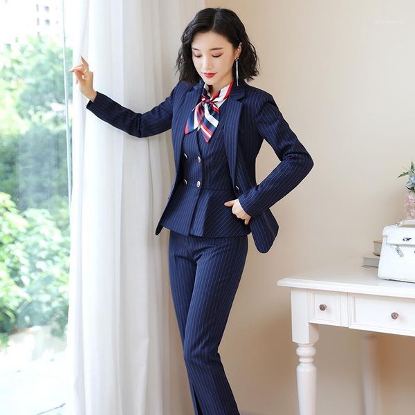 women's two piece pants suit women 2021 spring and autumn fashion interview dress temperament professional work clothes, White
women's two piece pants suit women 2021 spring and autumn fashion interview dress temperament professional work clothes, White