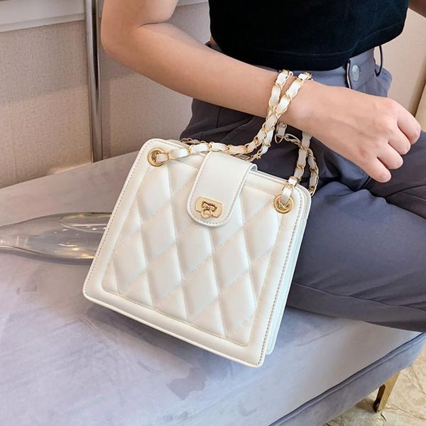 shoulder bags diamond lattice pattern bag women small flap chian crossbody luxury pu leather handbag female quilted messenger
shoulder bags diamond lattice pattern bag women small flap chian crossbody luxury pu leather handbag female quilted messenger