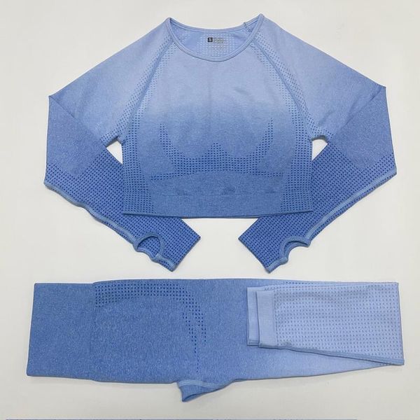 2pcs seamless women yoga set workout sportswear gym clothing fitness long sleeve crop high waist leggings sports suits outfit
2pcs seamless women yoga set workout sportswear gym clothing fitness long sleeve crop high waist leggings sports suits outfit