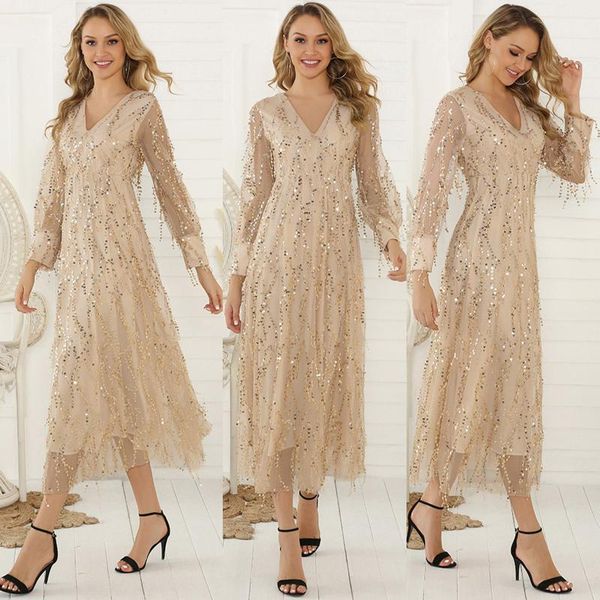 casual dresses elegant party dress women formal wedding bridesmaid high-waist ball prom gown cocktail sequin vestido de mujer, Black;gray
casual dresses elegant party dress women formal wedding bridesmaid high-waist ball prom gown cocktail sequin vestido de mujer, Black;gray