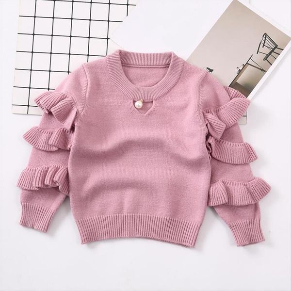 spring autumn winter toddler children clothes baby girls pullover sweater long ruffles sleeve kids knitted sweaters, Blue
spring autumn winter toddler children clothes baby girls pullover sweater long ruffles sleeve kids knitted sweaters, Blue