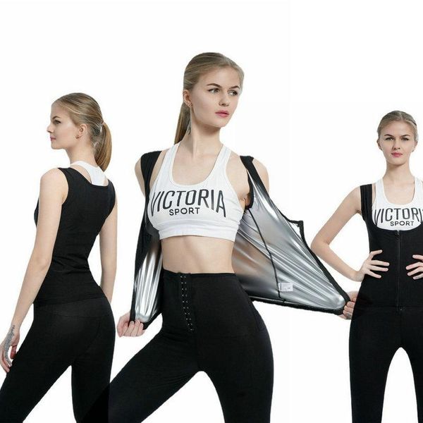 times women sauna suit set girl burning belly fat compression slimming body shaper pants long sleeve jackets running, Black;red
times women sauna suit set girl burning belly fat compression slimming body shaper pants long sleeve jackets running, Black;red