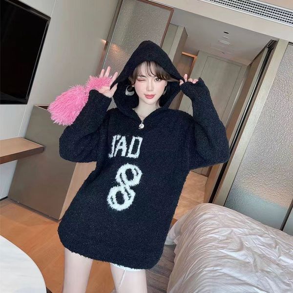 70% off family's same cashmere hooded knitted pullover women's loose medium long wool sweater 2021 autumn and winter new style, White;black
70% off family's same cashmere hooded knitted pullover women's loose medium long wool sweater 2021 autumn and winter new style, White;black