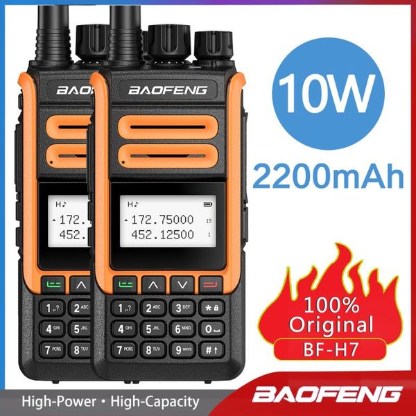walkie talkie 2pcs baofeng bf-h7 dual band 10w high power transceiver 136-174 400-520mhz hunting two way radio uv-9r uv-82 plus
walkie talkie 2pcs baofeng bf-h7 dual band 10w high power transceiver 136-174 400-520mhz hunting two way radio uv-9r uv-82 plus