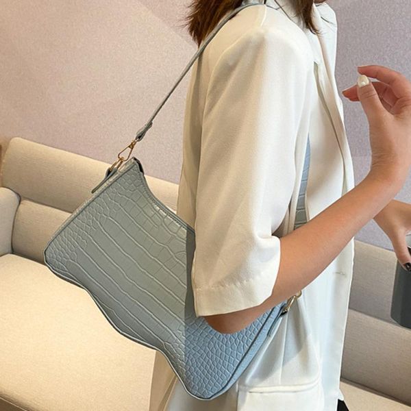 fashion alligator pattern bag handbag for women pu leather casual small totes shoulder bags female solid color underarm purse cross body
fashion alligator pattern bag handbag for women pu leather casual small totes shoulder bags female solid color underarm purse cross body