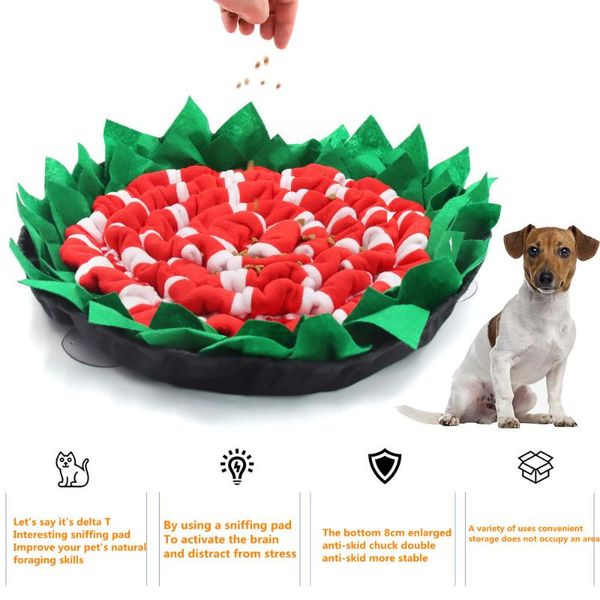 dogs nosework search sniffing mat pet stress release iq training slow eat bowl mats portable toy big flower pad kennels & pens
dogs nosework search sniffing mat pet stress release iq training slow eat bowl mats portable toy big flower pad kennels & pens