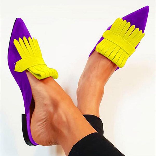 sandals summer slippers women low heels 2021 fashion female shoes pointed toe slides comfort ladies flats woman plus size 43, Black
sandals summer slippers women low heels 2021 fashion female shoes pointed toe slides comfort ladies flats woman plus size 43, Black