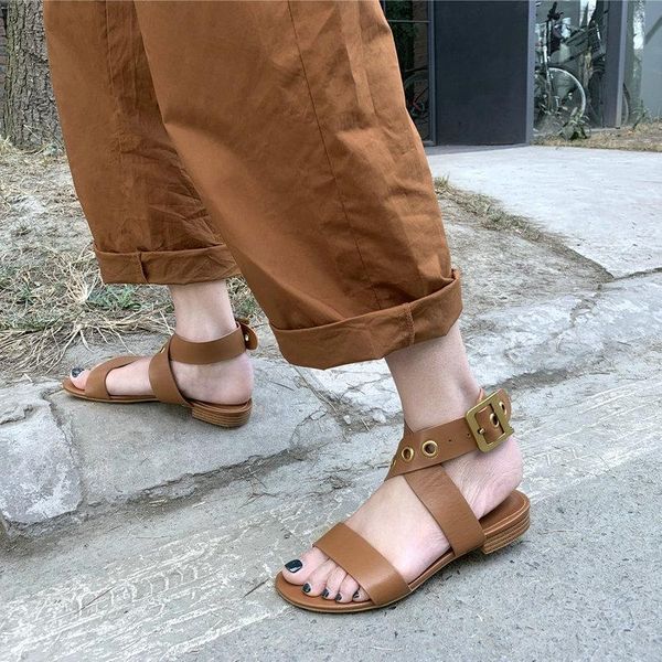 summer 2021 women roman brand sandals genuine leather cowhide shoes outdoor, Black
summer 2021 women roman brand sandals genuine leather cowhide shoes outdoor, Black