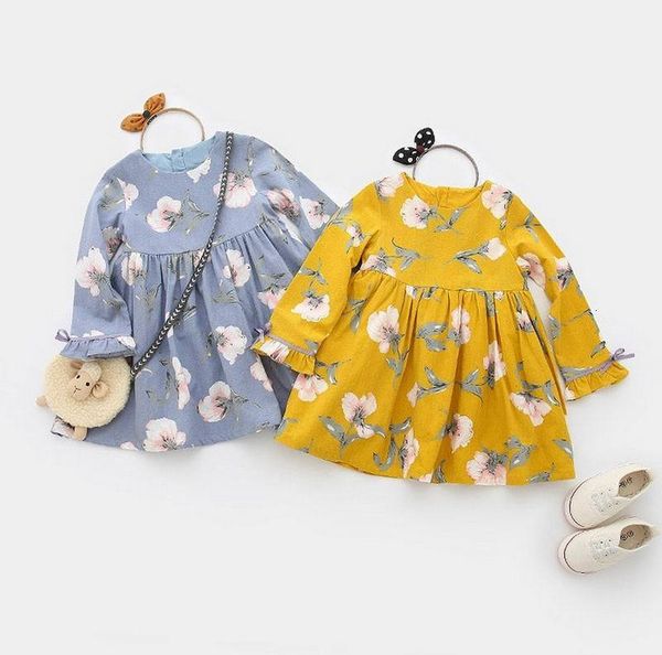 girl's dresses autumn girls princess es floral loose casual long sleeve children clothing 3-7y az1041 neix, Red;yellow
girl's dresses autumn girls princess es floral loose casual long sleeve children clothing 3-7y az1041 neix, Red;yellow