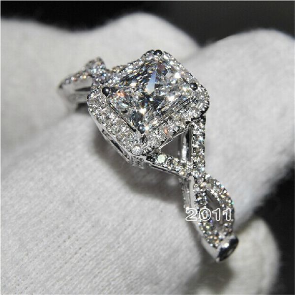 vintage square 3ct lab diamond cz ring 925 sterling silver bijou engagement wedding band rings for women bridal party jewelry, Slivery;golden
vintage square 3ct lab diamond cz ring 925 sterling silver bijou engagement wedding band rings for women bridal party jewelry, Slivery;golden