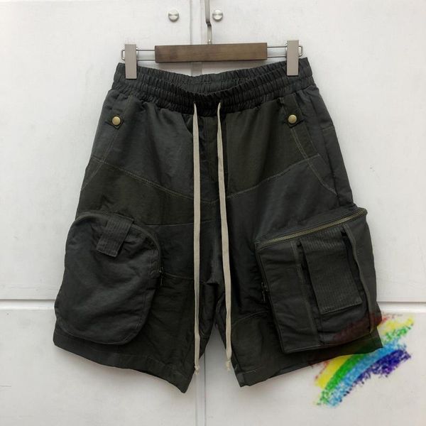 men's shorts patchwork men women drawstring sweatpants cargo pants multi-pocket breeches, White;black
men's shorts patchwork men women drawstring sweatpants cargo pants multi-pocket breeches, White;black