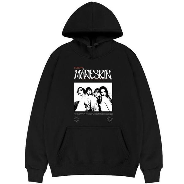 men's hoodies & sweatshirts italian band character maneskin streetwear men women fleece pure cotton sweatshirt pattern print clothes, Black
men's hoodies & sweatshirts italian band character maneskin streetwear men women fleece pure cotton sweatshirt pattern print clothes, Black
