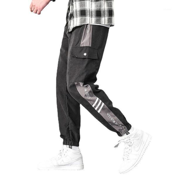 men's pants 2021 loose feet spring ins korean version of the trendy brand casual trousers and autumn sports beam leg pant, Black
men's pants 2021 loose feet spring ins korean version of the trendy brand casual trousers and autumn sports beam leg pant, Black