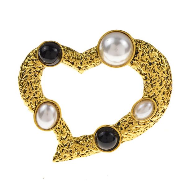 pins, brooches cindy xiang vintage pearl heart for women black and white collor valentine's day jewelry coat accessories good gift, Gray
pins, brooches cindy xiang vintage pearl heart for women black and white collor valentine's day jewelry coat accessories good gift, Gray