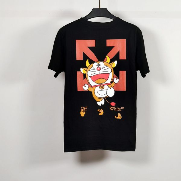 Off-white2021 Summer Bf New Style Ow Co Branded Doraemon Cartoon Men's and Women's Leisure Youth Short Sleeve T-shirt, White;black
Off-white2021 Summer Bf New Style Ow Co Branded Doraemon Cartoon Men's and Women's Leisure Youth Short Sleeve T-shirt, White;black