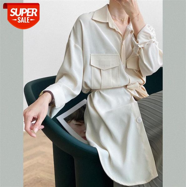 zhi chenxi double-pocket mid-length shirt, temperament, all-match lace-up solid color female 1853 #x39o, Black;gray
zhi chenxi double-pocket mid-length shirt, temperament, all-match lace-up solid color female 1853 #x39o, Black;gray
