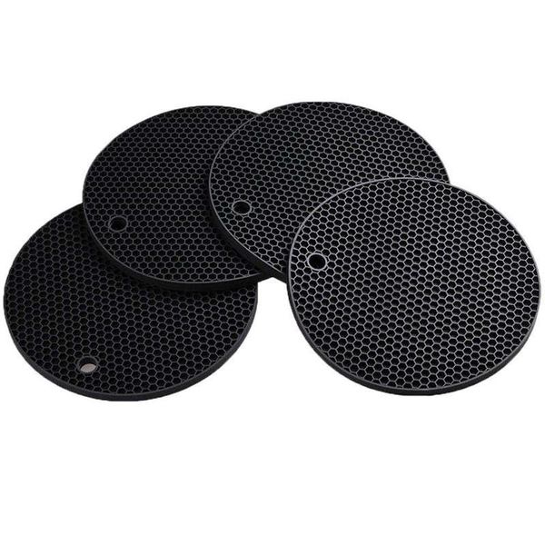 table runner 7x7 inch round premium silicone mat for kitchen and dishes (set of 4) non slip, flexible, durable, dishwasher safe heat resi
table runner 7x7 inch round premium silicone mat for kitchen and dishes (set of 4) non slip, flexible, durable, dishwasher safe heat resi