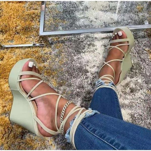 sandals wedges women cross strap bandage ladies sandalias fashion candy colored platform heels summer shoes female footwear 2021, Black
sandals wedges women cross strap bandage ladies sandalias fashion candy colored platform heels summer shoes female footwear 2021, Black