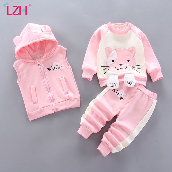 clothing sets lzh autumn winter cute cartoons cat kids clothes girls plus velvet new tracksuit for children hooded baby boy set 0-4 years 09, White
clothing sets lzh autumn winter cute cartoons cat kids clothes girls plus velvet new tracksuit for children hooded baby boy set 0-4 years 09, White