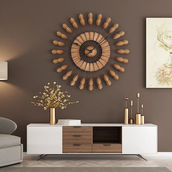 wall clocks living room clock hanging retro fashion modern minimalist bedroom ultra-quiet creative watch
wall clocks living room clock hanging retro fashion modern minimalist bedroom ultra-quiet creative watch