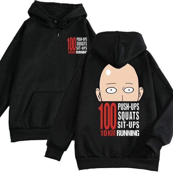 men's hoodies & sweatshirts japanese anime one punch man daily list hoodie harajuku printed hooded streetwear casual, Black
men's hoodies & sweatshirts japanese anime one punch man daily list hoodie harajuku printed hooded streetwear casual, Black