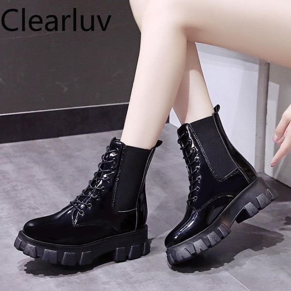 boots selling round head women's sequins shoes fashion street s lace up short, Black
boots selling round head women's sequins shoes fashion street s lace up short, Black
