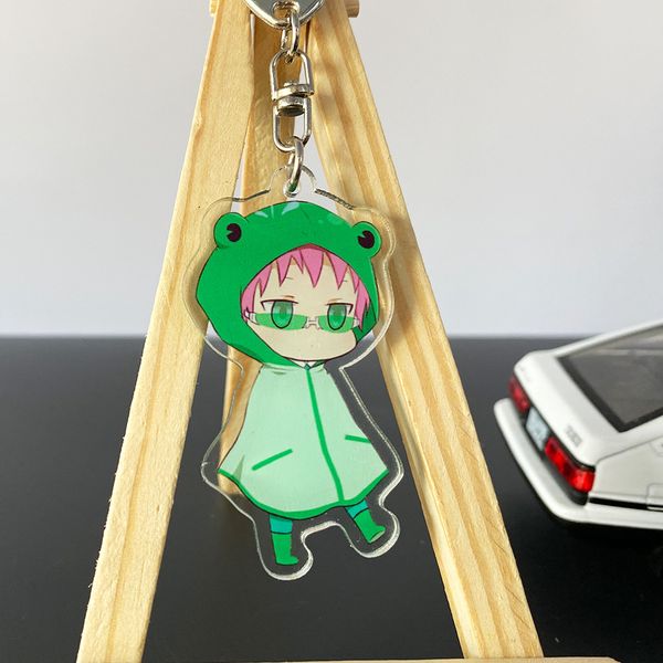 10pieces/lot the disastrous life of saiki kusuo anime keychain transparent double-sided pendant acrylic key ring holder bag charm teens gif, Silver
10pieces/lot the disastrous life of saiki kusuo anime keychain transparent double-sided pendant acrylic key ring holder bag charm teens gif, Silver