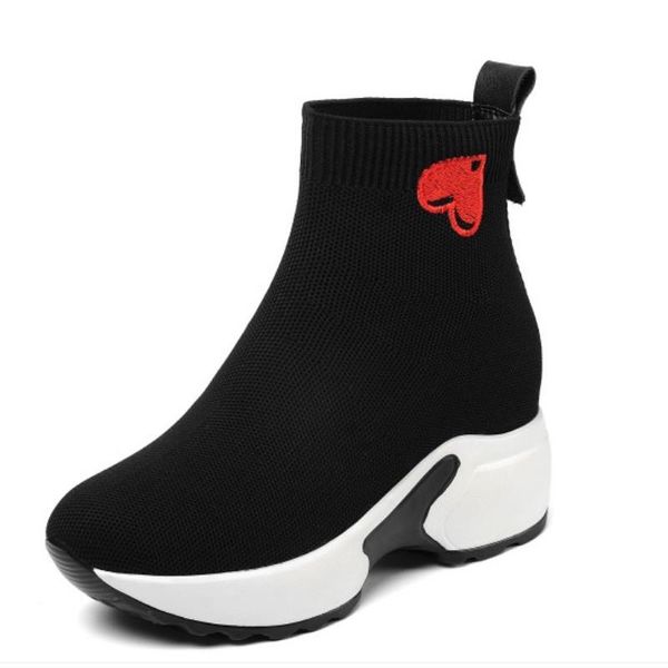 boots fanyuan comfort thick bottom autumn winter women shoes round toe height increasing heart-shaped socks ankle size 34-43, Black
boots fanyuan comfort thick bottom autumn winter women shoes round toe height increasing heart-shaped socks ankle size 34-43, Black