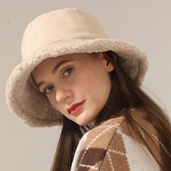 wide brim hats autumn winter faux fur womens bucket thick warm lady panama outdoor travel suede velvet double sided s2719, Blue;gray
wide brim hats autumn winter faux fur womens bucket thick warm lady panama outdoor travel suede velvet double sided s2719, Blue;gray