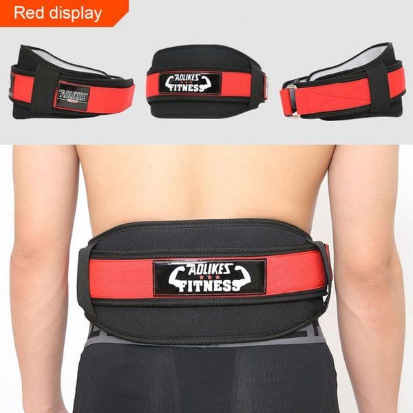 sports belt support waist weightlifting squat training safety belts fitness back loin bands portable breathable, Black;gray
sports belt support waist weightlifting squat training safety belts fitness back loin bands portable breathable, Black;gray