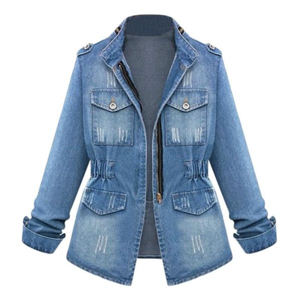 women's jackets plus size 5xl women cowboy coats winter long sleeve zipper denim jacket lady jeans outwear coat windbreaker female stre, Black;brown
women's jackets plus size 5xl women cowboy coats winter long sleeve zipper denim jacket lady jeans outwear coat windbreaker female stre, Black;brown