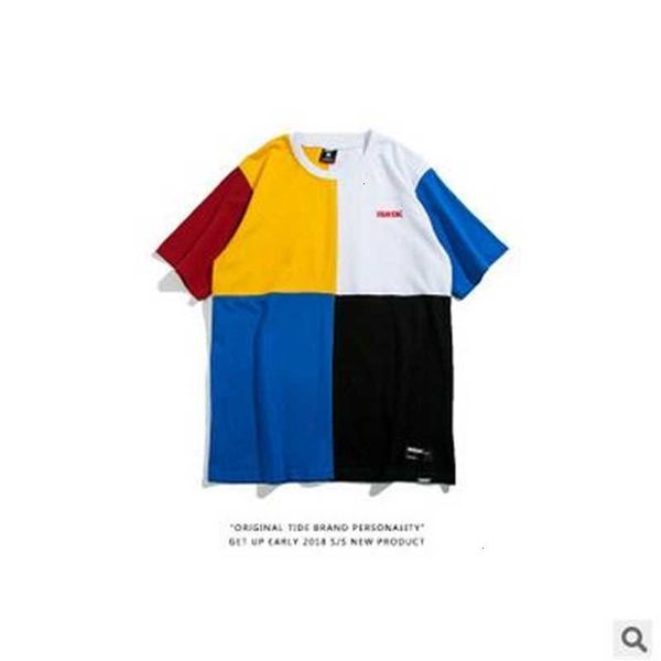 men's t-shirts high street hip-hop oversize tshirt patchwork contrast color loose short-sleeved male hk style half sleeves t- wnd8, White;black
men's t-shirts high street hip-hop oversize tshirt patchwork contrast color loose short-sleeved male hk style half sleeves t- wnd8, White;black