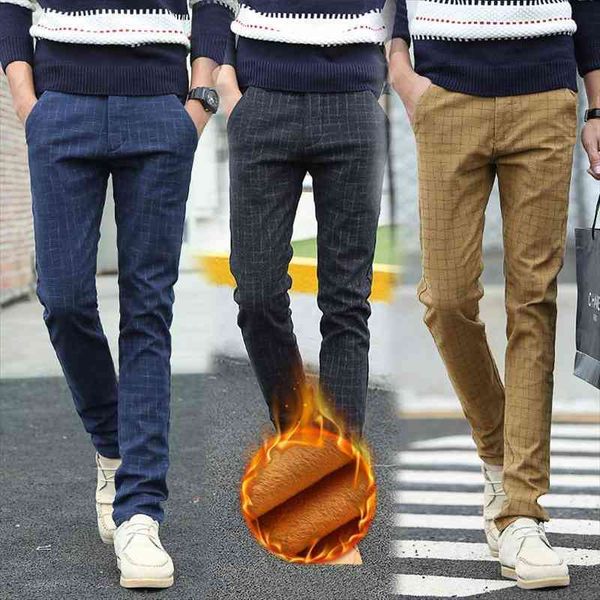 autumn winter cotton and linen casual pants men fleece business small straight plaid pants thick gold velvet men trousers, Black
autumn winter cotton and linen casual pants men fleece business small straight plaid pants thick gold velvet men trousers, Black