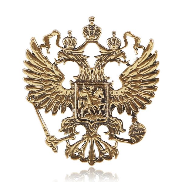 factory selling creative double headed eagle brooch alloy animal pin clothing accessories christmas
factory selling creative double headed eagle brooch alloy animal pin clothing accessories christmas