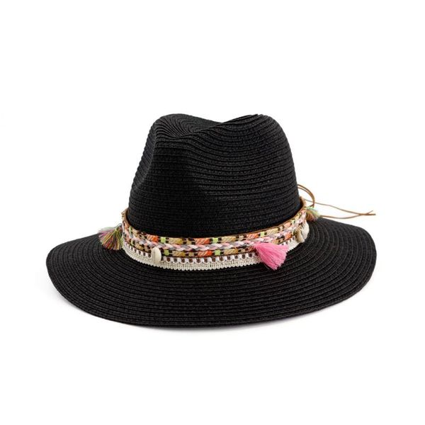wide brim hats fashion straw sun hat white panama beach womens summer caps sombrero female fedora casual ladies chapeau, Blue;gray
wide brim hats fashion straw sun hat white panama beach womens summer caps sombrero female fedora casual ladies chapeau, Blue;gray