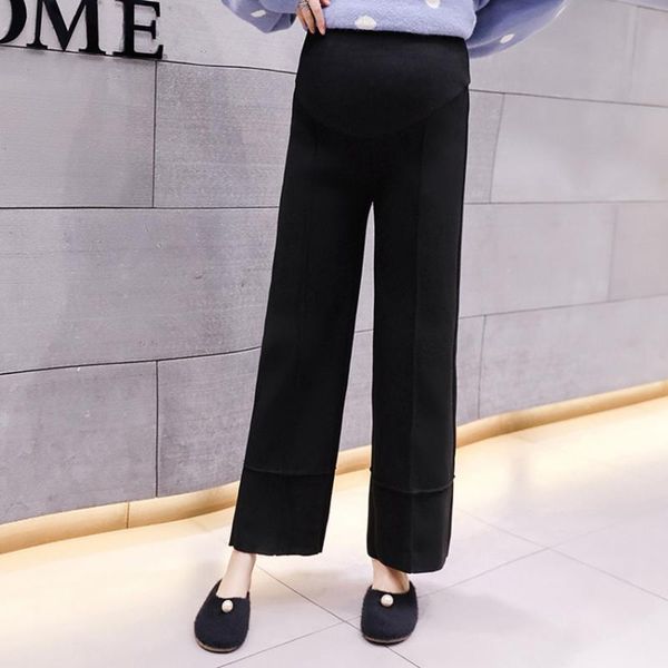 maternity bottoms pregnant women pants wide leg autumn and winter korean version of loose casual straight thick knit stomach, White
maternity bottoms pregnant women pants wide leg autumn and winter korean version of loose casual straight thick knit stomach, White