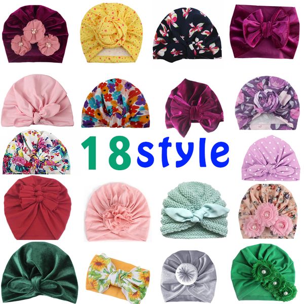 18 style baby hats bunny ear caps turban knot head wraps infant kids india hat ears cover childen milk silk beanie 
18 style baby hats bunny ear caps turban knot head wraps infant kids india hat ears cover childen milk silk beanie