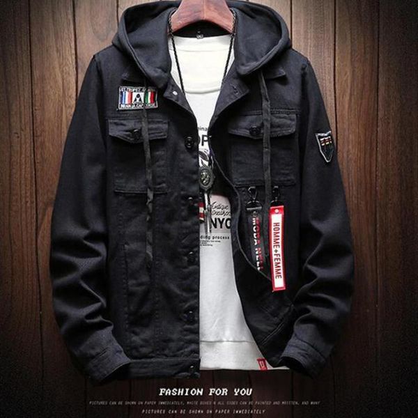 men's jackets autumn and winter japanese hooded jackets men fashion street brand solid color long-sleeved home leisure slim mens, Black;brown
men's jackets autumn and winter japanese hooded jackets men fashion street brand solid color long-sleeved home leisure slim mens, Black;brown