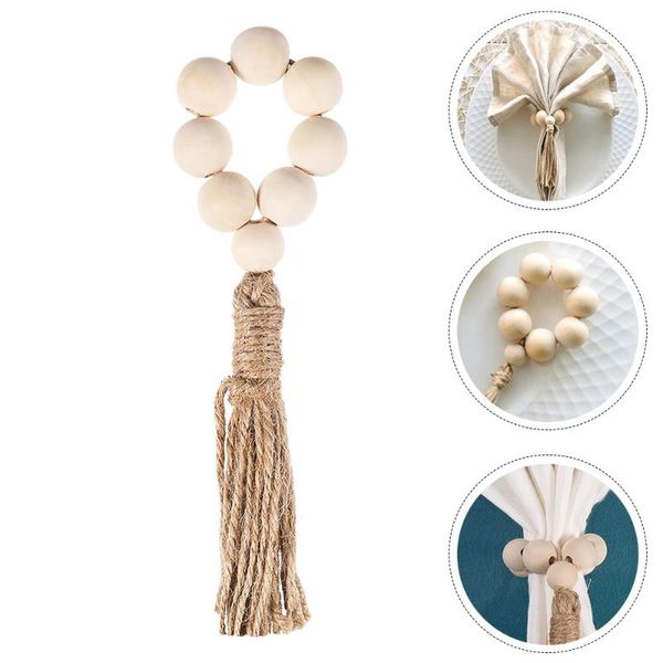 napkin rings 8pcs wood beads with tassels rustic weddings home table decoration
napkin rings 8pcs wood beads with tassels rustic weddings home table decoration