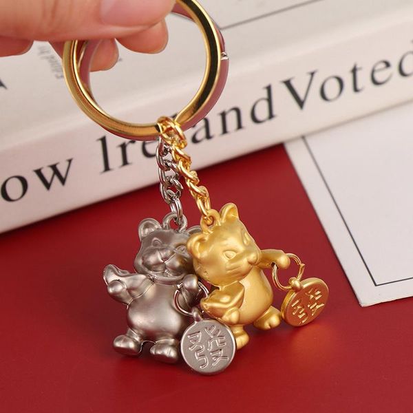 keychains 1 pc metal men car key chain rings hanging keyring gifts tiger animal keychain pendants small ornaments, Silver
keychains 1 pc metal men car key chain rings hanging keyring gifts tiger animal keychain pendants small ornaments, Silver