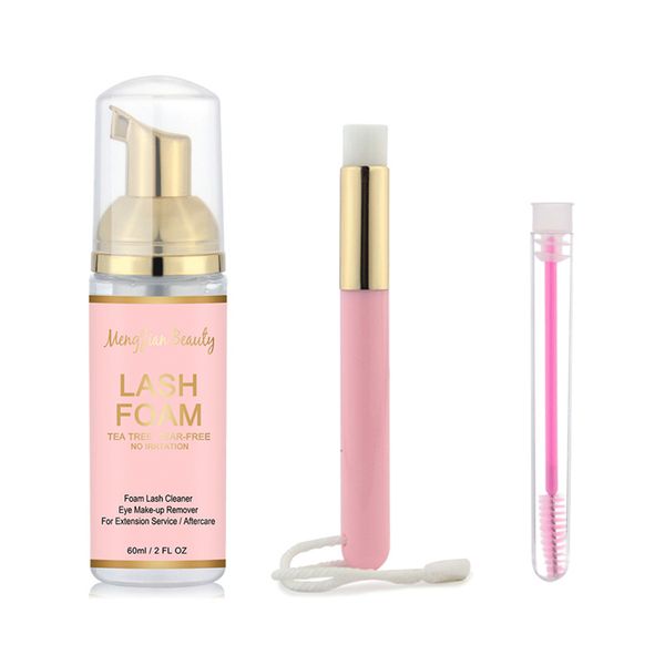 60ml eyelash extensions brush foam cleaner shampoo kit eyelashes extension glue eye lash cleaning pump design no stimulation makeup clean
60ml eyelash extensions brush foam cleaner shampoo kit eyelashes extension glue eye lash cleaning pump design no stimulation makeup clean