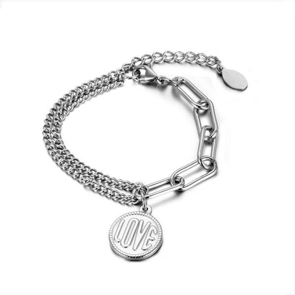 link, chain test male's bracelets stainless steel curb cuban link silver color for men women jewelry gift accept wholesale price, Black
link, chain test male's bracelets stainless steel curb cuban link silver color for men women jewelry gift accept wholesale price, Black
