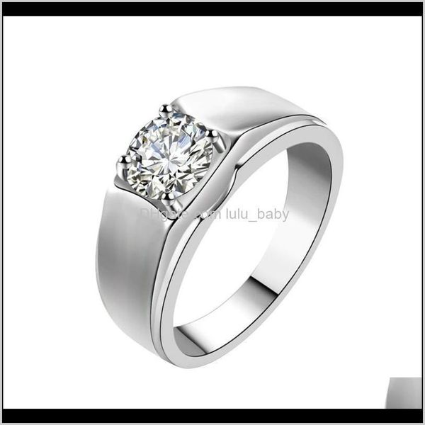 with side stones rings jewelry drop delivery 2021 mosangshi mens diamond simple frosted sterling sier simulation ring custom-made 18k gold p, Silver
with side stones rings jewelry drop delivery 2021 mosangshi mens diamond simple frosted sterling sier simulation ring custom-made 18k gold p, Silver