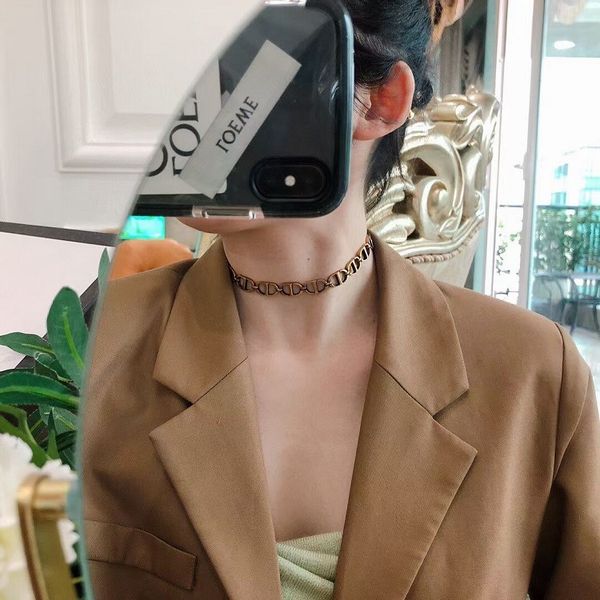 designer jewelry dijia's 2021 new neckchain, personalized net red, same letter necklace, female, Black
designer jewelry dijia's 2021 new neckchain, personalized net red, same letter necklace, female, Black